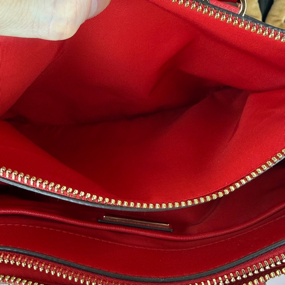 💥TORY BURCH - Robinson Small Double-Zip Tote - 45U432 - Picture 16 of 17